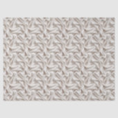 Papier Mousseline Neutral Abstract Beige, Cream & Ivory Tissue Paper (Recto)