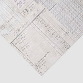 Papier Mousseline Neutral Ledgers Design (Détail)