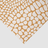 Papier Mousseline Neutral Snake Skin Print Decoupage (Détail)