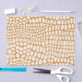 Papier Mousseline Neutral Snake Skin Print Decoupage (Artisanat)