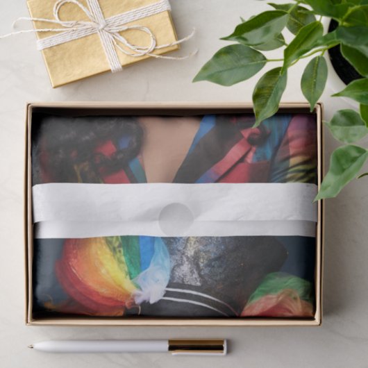 Papier Mousseline New Orleans Vibe1 (Cadeau)