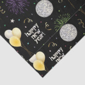 Papier Mousseline New Year Party Balloons Wrapping Paper (Détail)