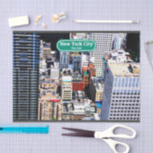 Papier Mousseline New York City NYC USA emballage cadeau (Artisanat)