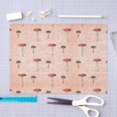 Papier Mousseline Newsprint et champignons (Artisanat)