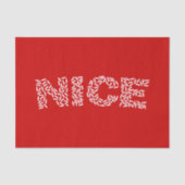 Papier Mousseline Nice Riz (Recto)