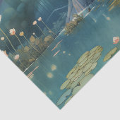 Papier Mousseline Nightime Pond (Détail)