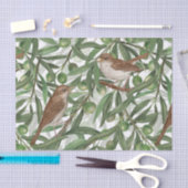 Papier Mousseline Nightingales dans l'olivier (Artisanat)