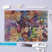 Papier Mousseline No. floral 7 (Artisanat)