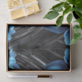 Papier Mousseline Noble coeur steampunk (Cadeau)