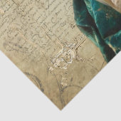 Papier Mousseline Noblesse et lettres italiennes (Détail)