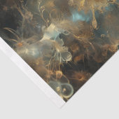 Papier Mousseline Nocturne mystique - Découpage de papillon enchanté (Détail)