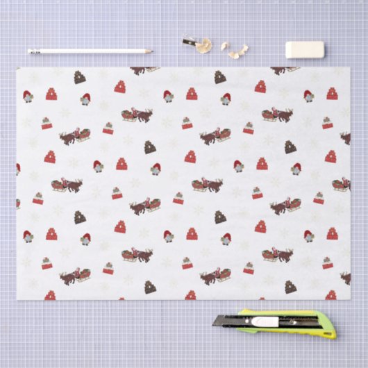 Papier Mousseline Noël (Artisanat)