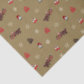 Papier Mousseline Noël (Détail)