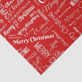 Papier Mousseline Noël (Détail)