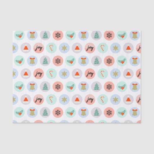 Papier Mousseline Noël (Recto)