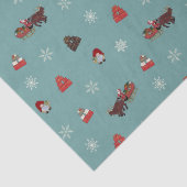 Papier Mousseline Noël (Détail)