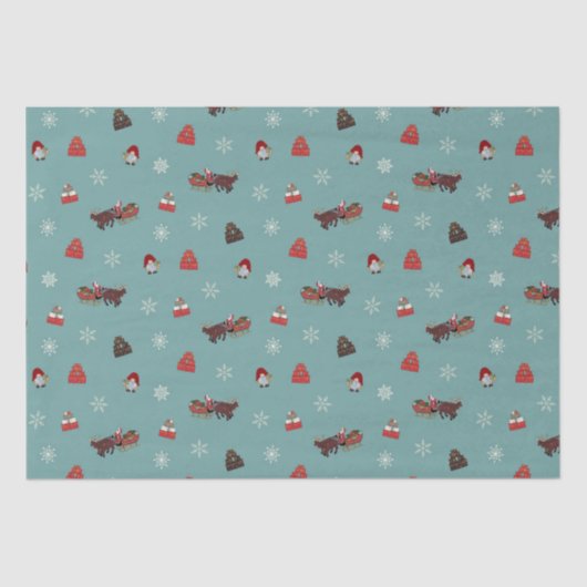 Papier Mousseline Noël (Recto)