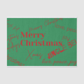 Papier Mousseline Noël