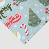 Papier Mousseline Noël (Détail)
