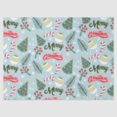 Papier Mousseline Noël (Recto)