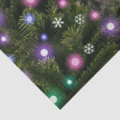 Papier Mousseline Noël à la grange (Détail)