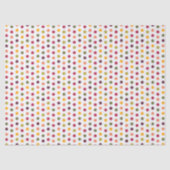 Papier Mousseline Noël à pois - (Recto)