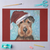 PAPIER MOUSSELINE NOËL AIREDALE (Artisanat)