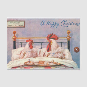 Papier Mousseline Noël au poulet