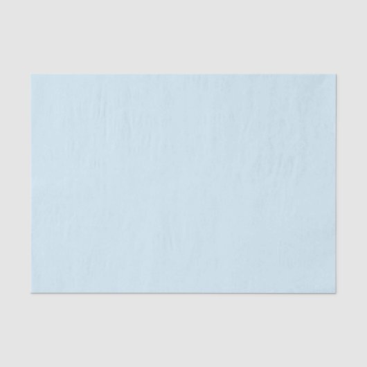 Papier Mousseline Noël bébé bleu uni (Recto)