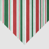 Papier Mousseline Noël bonbons rayures (Détail)