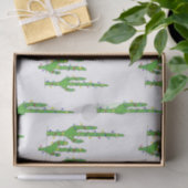 Papier Mousseline Noël Cactus Holiday Desert Southwest (Cadeau)