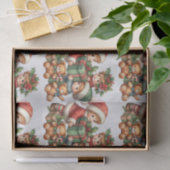 Papier Mousseline Noël Cadeaux Enfants Vintages Joyeux Noël (Cadeau)