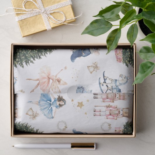 Papier Mousseline Noël Casse-Noisette (Cadeau)
