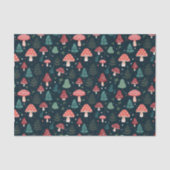 Papier Mousseline Noël Champagne Motif vacances (Recto)