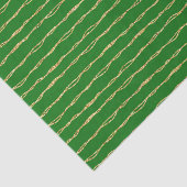 Papier Mousseline Noël chatoyant et vert (Détail)