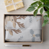 Papier Mousseline Noël Cute Deer Series Design 1 (Cadeau)