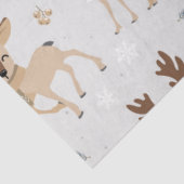 Papier Mousseline Noël Cute Deer Series Design 1 (Détail)