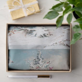 Papier Mousseline Noël dans les bois (Cadeau)