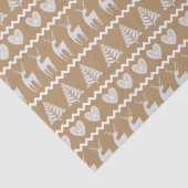 Papier Mousseline Noël d'art populaire scandinave (Détail)