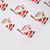 Papier Mousseline Noël de baseball (Détail)
