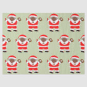 Papier Mousseline Noël de baseball (Recto)