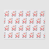 Papier Mousseline Noël de crosse canadienne (Recto)