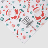 Papier Mousseline Noël de golf sur disque (Détail)