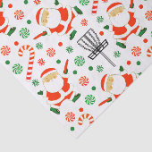 Papier Mousseline Noël de golf sur disque (Détail)