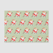 Papier Mousseline Noël de hockey (Recto)