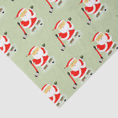 Papier Mousseline Noël de hockey (Détail)