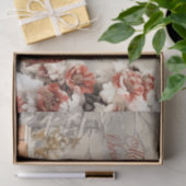 Papier Mousseline Noël de la dame victorienne (Cadeau)