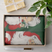 Papier Mousseline Noël de la famille père Noël (Cadeau)