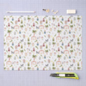 Papier Mousseline Noël de la Nativité papier d'enveloppement (Artisanat)