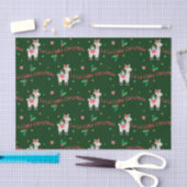 Papier Mousseline Noël de lama de La de La (Artisanat)